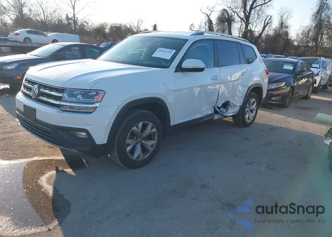 2018 Volkswagen Atlas 2.0T Se из США, поврежденный, VIN 1V2CP2CA7JC597722